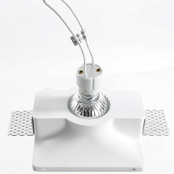 Светильник точечный встраиваемый Arte Lamp INVISIBLE A9110PL-1WH 35Вт GU10