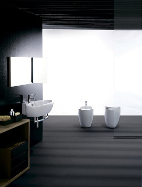 Чаша напольная SIMAS LFT20 bi с ободком