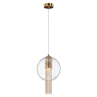 Светильник подвесной Maytoni Flusso P095PL-01BZ 40Вт GU10