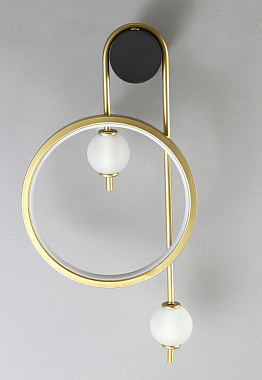 Бра CRYSTAL LUX RODRIGO RODRIGO AP20W LED BLACK/GOLD 20Вт LED