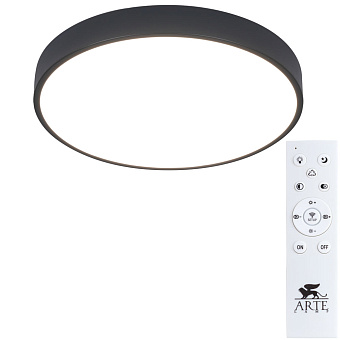 Светильник потолочный Arte Lamp ARENA A2661PL-1BK 60Вт LED