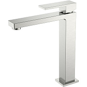Смеситель для раковины Boheme Qubic 472-NB никель матовый