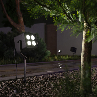 Светильник ландшафтный Elektrostandard Visor a057634 35142/S 10Вт IP65 LED чёрный