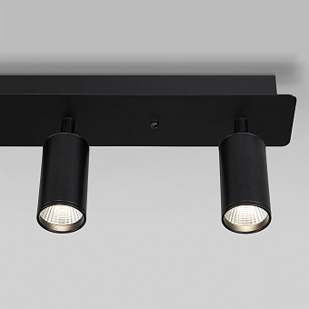 Светильник подвесной Eurosvet Verge 90249/5 черный 80Вт LED