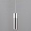 Светильник подвесной Eurosvet Double Topper 50135/1 LED хром/черный жемчуг 12Вт LED