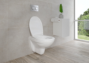 Унитаз подвесной VITRA Normus 6855B003-0101 ободковый без микролифта