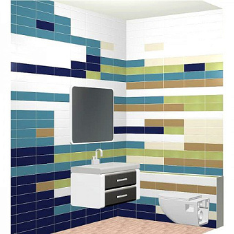 Настенная плитка MARAZZI ITALY Citta MEEK Ocra Caracas 20х20см 1,48кв.м. матовая