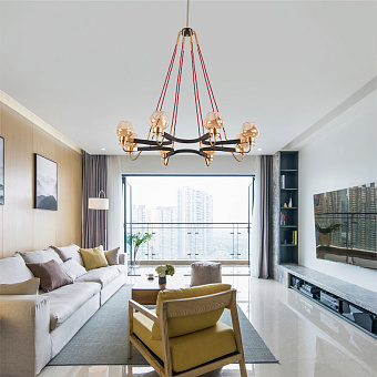 Люстра потолочная ImperiumLOFT Twinkle 208220-26 320Вт 8 лампочек G9