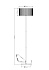 Торшер Arte Lamp MALLORCA A1021PN-1SS 60Вт E27