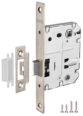 Замок врезной PUNTO L72-50 SN матовый никель