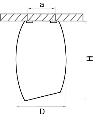 Светильник потолочный Lightstar Ballo 214467 50Вт GU10