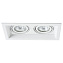 Светильник точечный встраиваемый Arte Lamp CANIS A6661PL-2WH 50Вт GU10