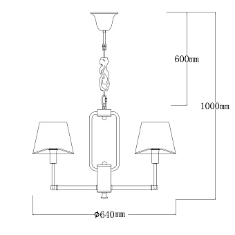 Люстра подвесная MW-light София 355014806 240Вт 15 лампочек E14