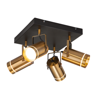 Светильник потолочный Eurosvet Bronze 20063/4 LED античная бронза 24Вт LED