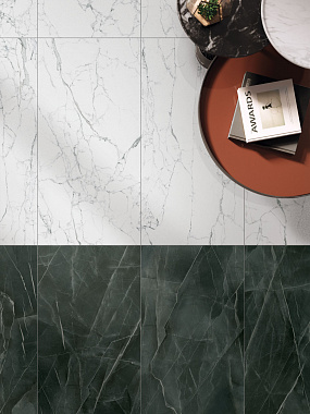 Лаппатированный керамогранит VITRA CityMarble K951845LPR01VTEP Калакатта Блэк 120х60см 1,44кв.м.