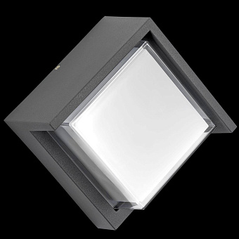 Светильник фасадный Lightstar Paletto 382293 15Вт IP54 LED серый