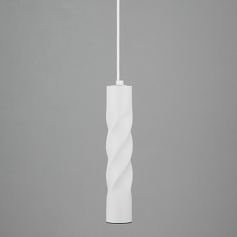 Светильник подвесной Eurosvet SCROLL 50136/1 LED белый 5Вт LED