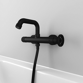 Смеситель для ванны IDDIS Grange GRABLR2i02WA чёрный матовый