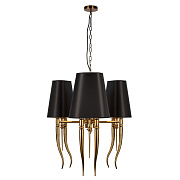 Светильник подвесной Loft It Brunilde 10207/6 Gold 240Вт E14