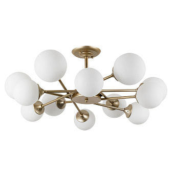 Люстра потолочная Arte Lamp MARCO A2703PL-12SG 60Вт 12 лампочек E14