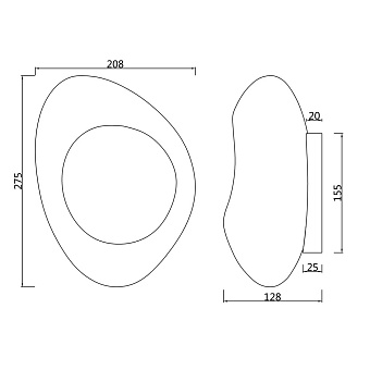 Бра Maytoni Mabell MOD306WL-01G 40Вт E14