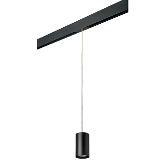 Трековый светильник Lightstar Rullo PRORP437 50Вт GU10 чёрный для однофазного трека