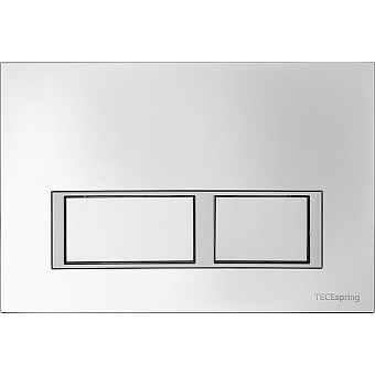 Комплект для установки подвесного унитаза Tece TECEspring S955201 с панелью смыва хром