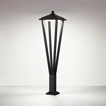 Светильник ландшафтный Odeon BEARITZ 6655/12GL 12Вт IP65 LED чёрный