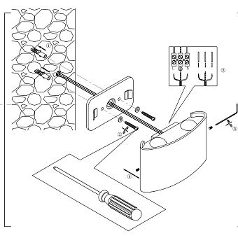 Бра Maytoni Strato O417WL-L4W3K 4Вт LED