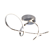 Светильник потолочный Eurosvet Fold 90112/1 хром 80Вт LED