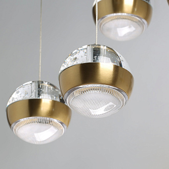 Люстра подвесная De Markt Капелия 730010915 90Вт 15 лампочек LED