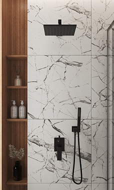 Смеситель для ванны Paini Grazia 21PZ6911 чёрный брашированный