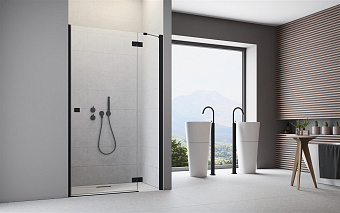 Душевая дверь RADAWAY Essenza 385014-54-01L DWJ 100 L 200х100см стекло прозрачное