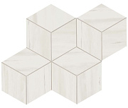 Керамическая мозаика Atlas Concord Италия MARVEL STONE AS2G Bianco Dolomite Mosaico Esagono Lapp 30х35см 0,42кв.м.
