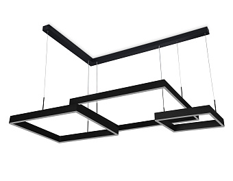 Люстра подвесная Ambrella ACRYLICA Original FA6649 195Вт 3 лампочек LED
