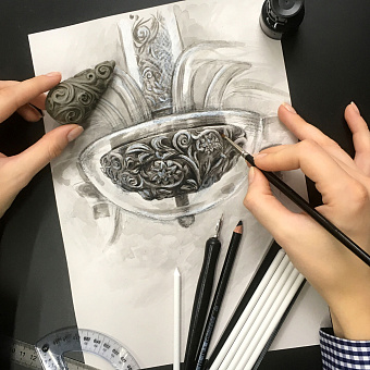 Люстра подвесная Maytoni Maryland ARM526PL-06GR 40Вт 6 лампочек E14