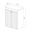 Шкаф подвесной LEMARK Romance LM07R35N-SH 33х60,1х75см белый