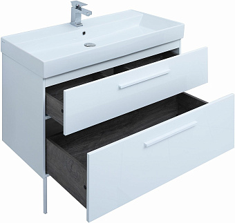 Тумба под раковину напольная AQUANET Nova 249922 44,5х98,4х65см