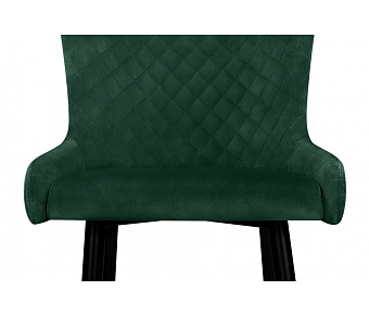 Барный стул AERO 44х53х91см велюр/сталь Dark Green
