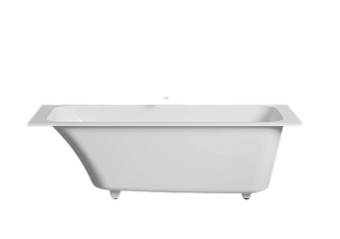 Ванна каменная SALINI ORLANDO 102115G S-Sense глянцевая 160х70см встраиваемая