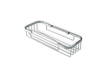 Полка в ванную Stil Haus 872(08) 1-ярусная 12,5х28,5см хром