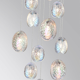 Люстра каскадная Odeon MUSSELS 5039/11 440Вт 11 лампочек G9