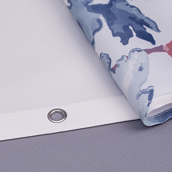 Шторка для ванной IDDIS Décor D11P218i11 180х180см разноцветный