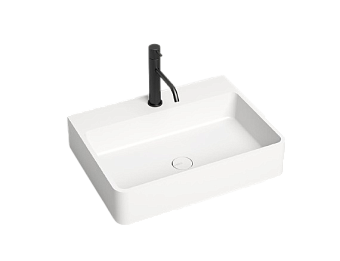 Раковина накладная SALINI OTTAVIA 1103101GRH 44,5х59,5см