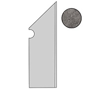 Плинтус Atlas Concord Италия Brave A1JM Grey Battiscopa Sag. DX 30х7,2см 0,259кв.м.