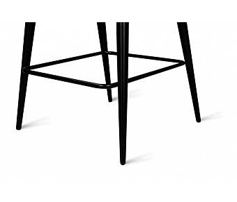 Барный стул AERO 44х53х91см велюр/сталь Dark Green