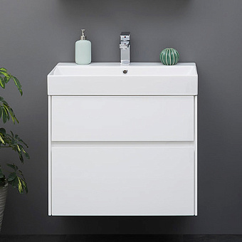 Тумба с раковиной AQUANET Бруклин 212597 43,6х70,5х66,2см