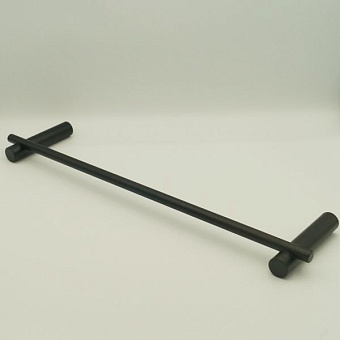 Полотенцедержатель Stil Haus Hashi HS06(23) чёрный матовый 30см
