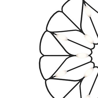 Светильник подвесной Maytoni Volare MOD037PL-L16B 16Вт LED