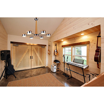 Люстра подвесная Lucia Tucci NATURA 069.6 30Вт 6 лампочек LED